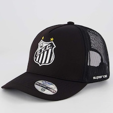 Boné Aba Curva do Santos Supercap Trucker - Snapback - Adulto