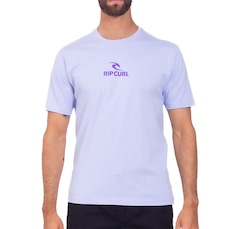 Camiseta Rip Curl Icon Sm25 Cosmic Sky - Masculina