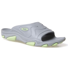 Chinelo Masculino Oakley Titan Slide Stone Grey - OAKLEY - Masculino