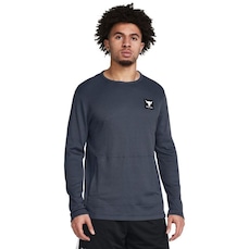 Camiseta Manga Longa Under Armour Project Rock Authentic - Masculina