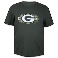 Camiseta New Era Plus Size Regular Nfl Green Bay Packers - Masculina