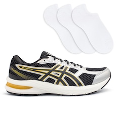KIT TÊNIS ASICS GEL-NAGOYA ST + 3 PARES DE MEIAS MASCULINO