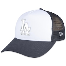 Boné New Era Feminino 9Forty A-Frame Trucker Mlb Los Angeles Dodgers - Feminino
