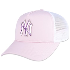 Boné New Era Feminino 9Forty A-Frame Trucker Mlb New York Yankees - Feminino
