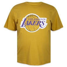 Camiseta New Era Plus Size Regular Nba Los Angeles Lakers Core - Masculina