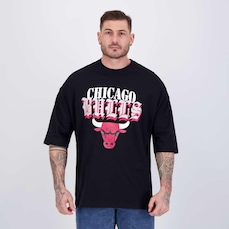 Camiseta NBA Metal Team Chicago Bulls - Masculina