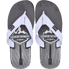 Chinelo Danper Tira Larga Borracha Estampado - Masculino