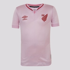 Camisa do Athletico Paranaense Outubro Rosa 2024 Umbro - Infantil