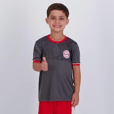 Camisa Bayern de Munique Infantil Cinza