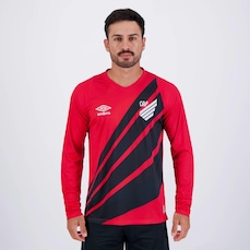 Camisa Manga Longa do Athletico Paranaense I 2024 Torcedor Umbro Masculina