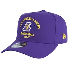 Boné New Era 9Forty A-Frame Nba Los Angeles Lakers Core Nba- Adulto
