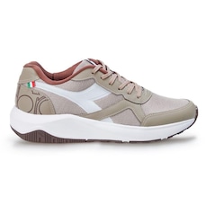 Tênis Casual Diadora SForza Marrom e Branco Masculino - Diadora - Masculino