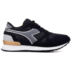 Tênis Esportivo Diadora Navigli Preto e Cinza Unissex - Diadora - Unissex