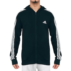 Jaqueta adidas com Capuz Essentials 3-Stripes Feminina