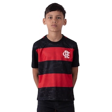 Camisa Braziline Flamengo Torcer - Infantil