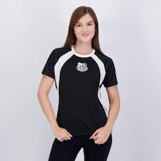 Camisa Santos Var Feminina Preta
