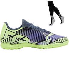Chuteira Society Puma Future 7 Play Tt + Par de Meião - Adulto