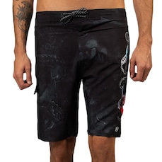 Bermuda Água Okdok Boardshorts Skull and Snaker - Masculina