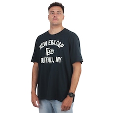 Camiseta Extra Grande New Era Branded Buffalo Navy - Masculina