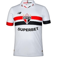 Camiseta New Balance São Paulo Torcedor C/P Home 24 - Masculina