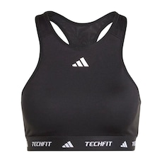 Top Fitness adidas Techfit Suporte Médio - Feminino