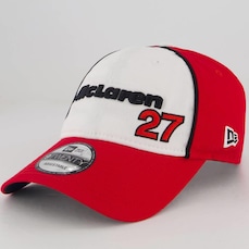 Boné New Era MCLaren Ayrton Senna Vermelho e Branco