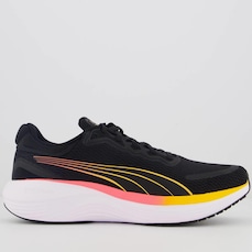 Tênis Puma Scend Pro Preto e Laranja