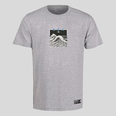 Camiseta Plus Size Wss Sea Wave Prime - Masculina