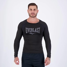 Camiseta Manga Longa Everlast Microfibra - Masculina