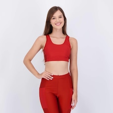 Top Selene com Recorte e Bojo Removível - Feminino