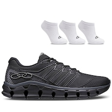 Tênis Olympikus Taurus + 3 Pares de Meia Cano Invisível - Masculino