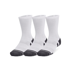 Meia Cano Médio Under Armour Performance Tech - 3 Pares - Unissex