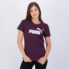 Camiseta Puma Ess Logo Tee Feminina