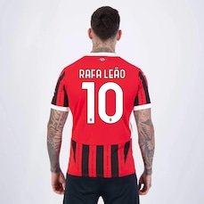Camisa Milan Home 2025 Puma 10 Rafa Leão Masculina