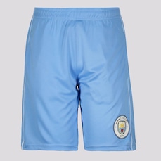 Bermuda Manchester City Dryfit Juvenil Azul