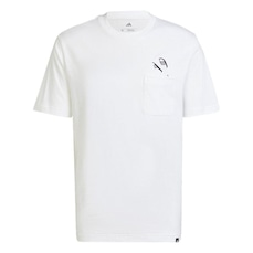 Camiseta adidas Estampada Bolso Lounge Slides - Masculina