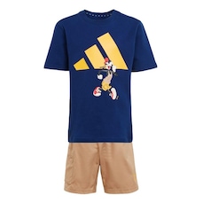 Conjunto Camiseta adidas X Disney Mickey Mouse Infantil