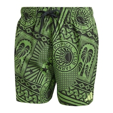 Short de Natação adidas 5-Inch adidas X Farm Três Listras - Masculino