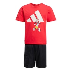 Conjunto Camiseta adidas X Disney Mickey Mouse Infantil