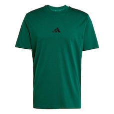 Camiseta adidas Malha Simples Essentials Small Logo - Masculina