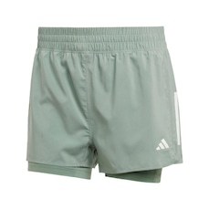 Shorts adidas 2 Em 1 Own The Run Climacool - Feminina