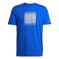 Camiseta Estampada Tech Metallic adidas - Masculina