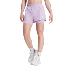 Shorts adidas 2 Em 1 Own The Run Climacool - Feminina