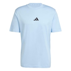 Camiseta adidas Malha Simples Essentials Small Logo - Masculina