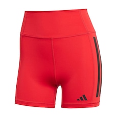Shorts adidas Legging Optime Três Listras 1/4 - Feminina