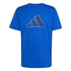 Camiseta adidas Estampada Logo - Masculina