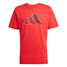 Camiseta adidas Estampada Logo - Masculina