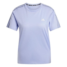 Camiseta adidas Own The Run Três Listras - Feminina