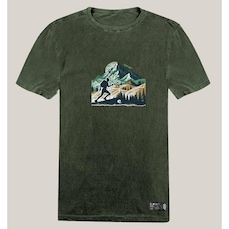 Camiseta Wss Estonada Algodão Prime Mountain Summit - Masculina