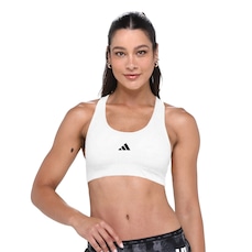 Top Adidas Básico Suporte Medio Treino - Feminino
